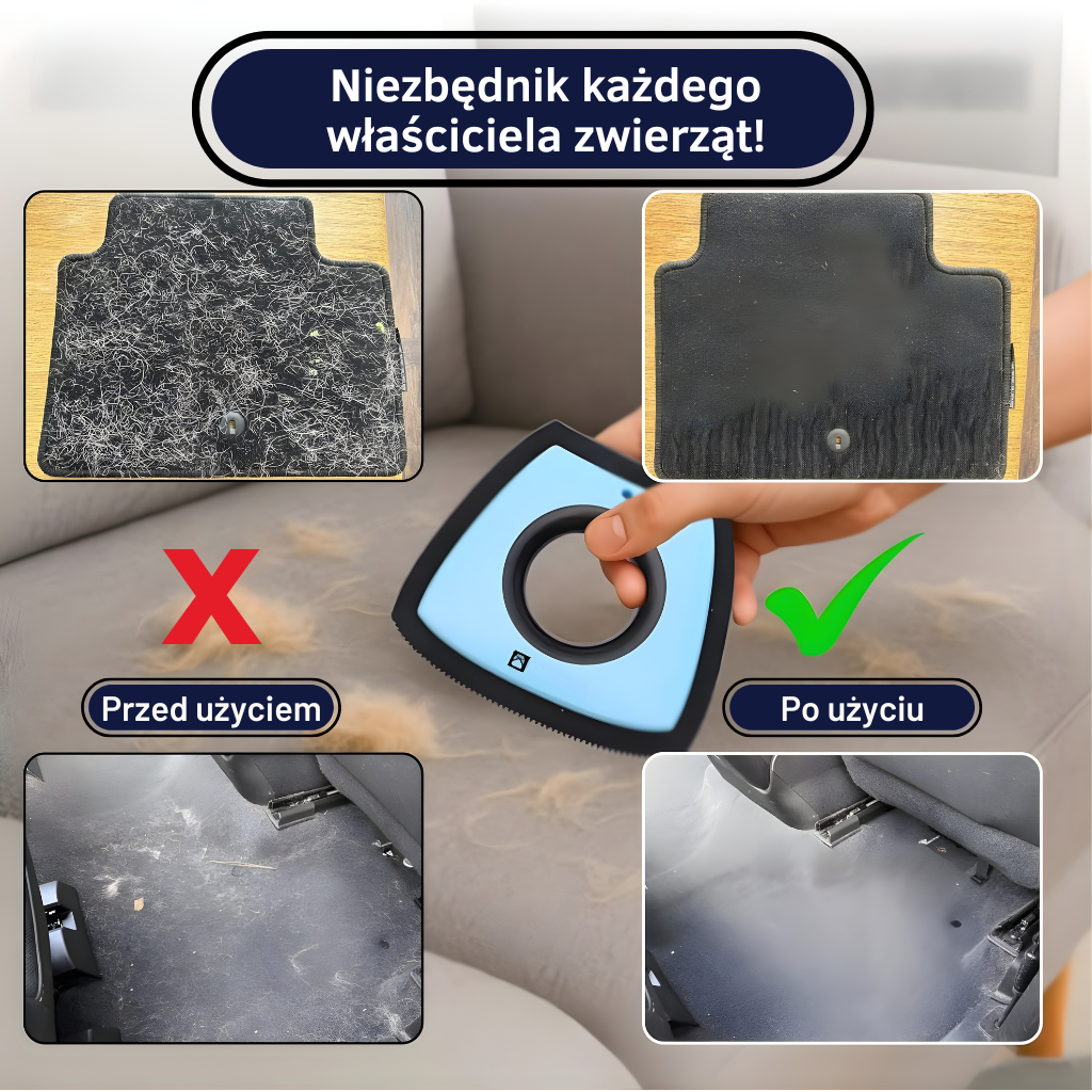 Shevo - Wydajny usuwacz sierści